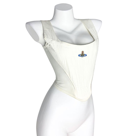 Vivienne Westwood 90's White Orb Corset