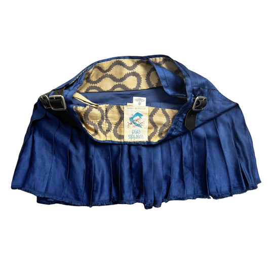 Vivienne Westwood Pleated Blue Skirt