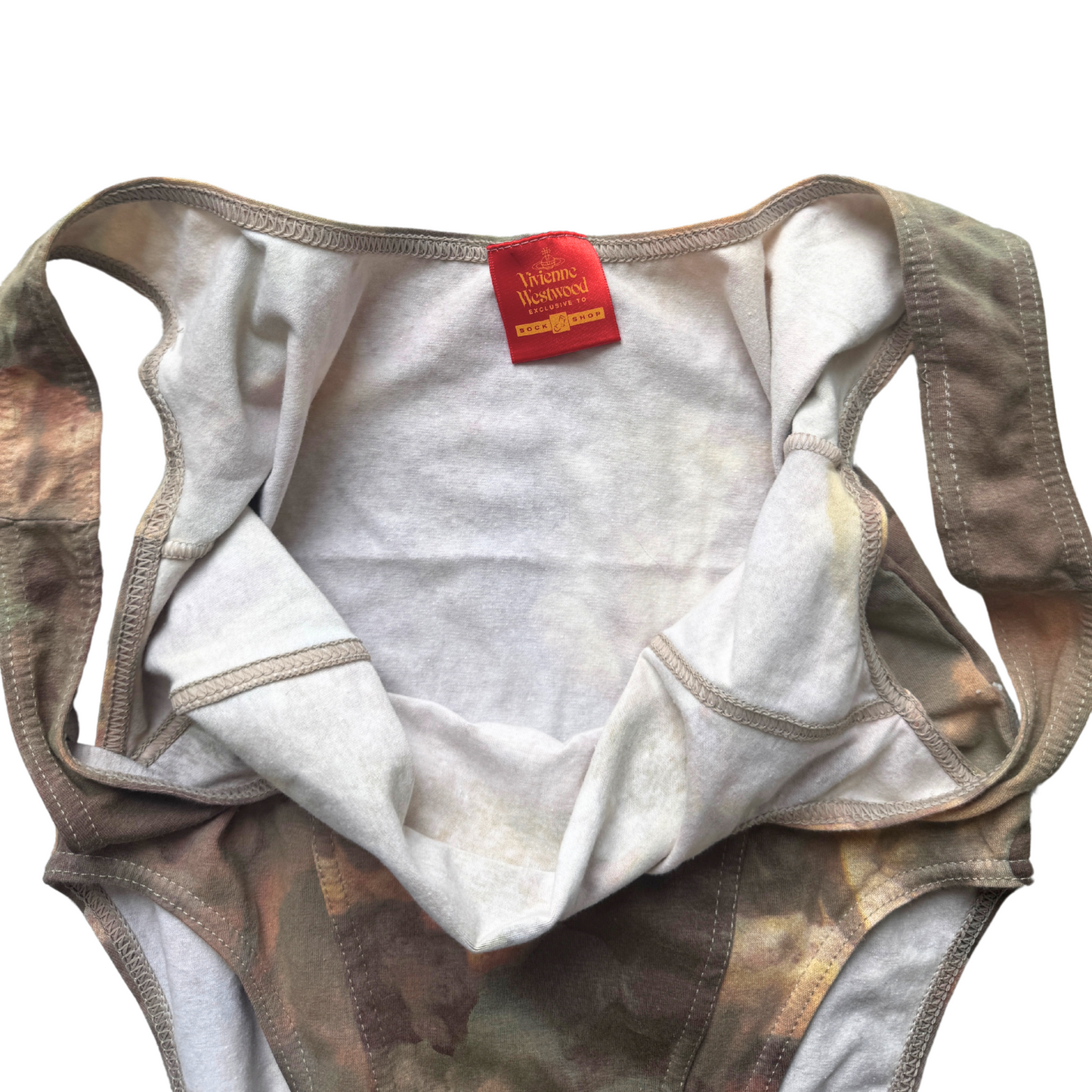 Vivienne Westwood Putti Bodysuit/Leotard Stocking & Garter Set