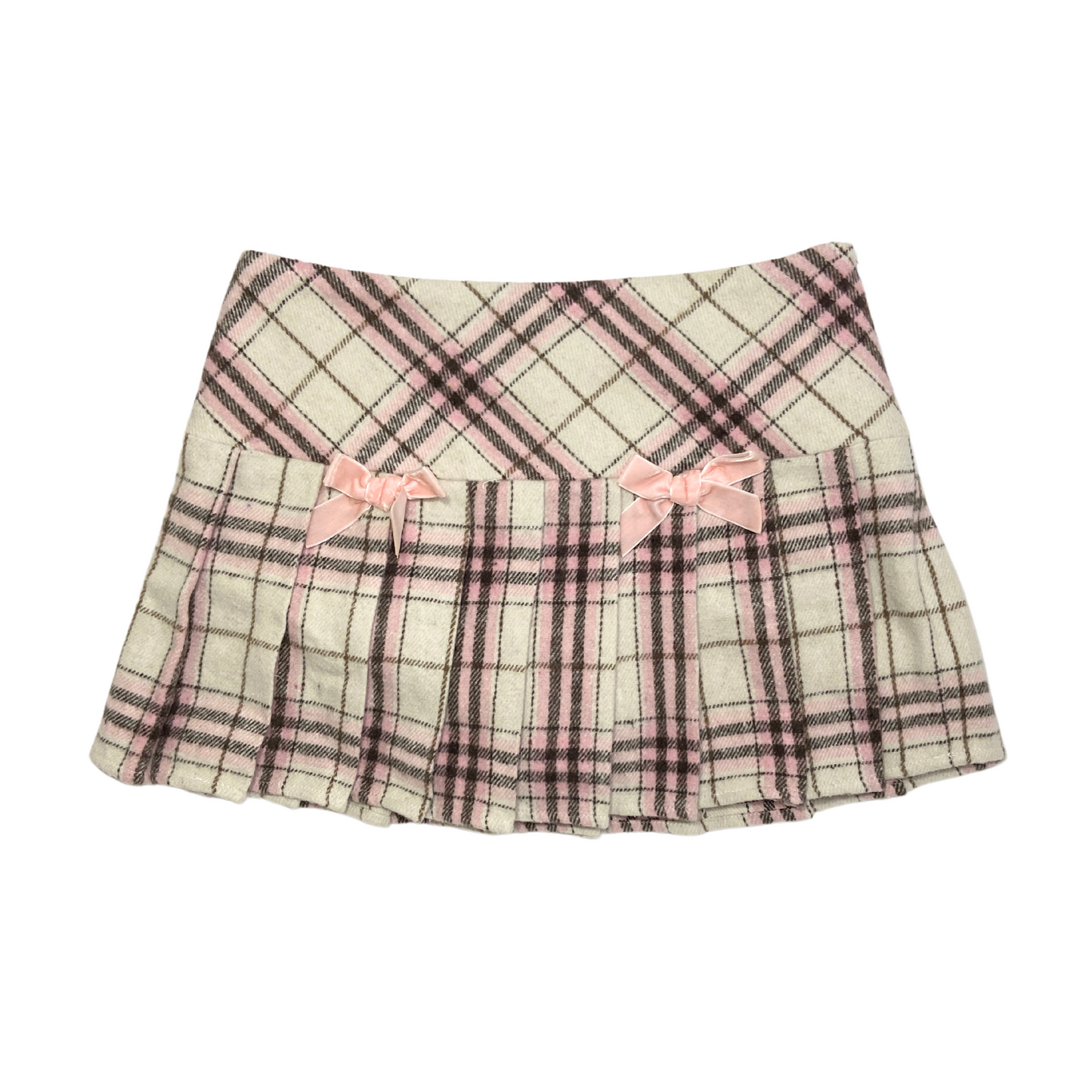 Cherie Lou Plaid Bow Skirt