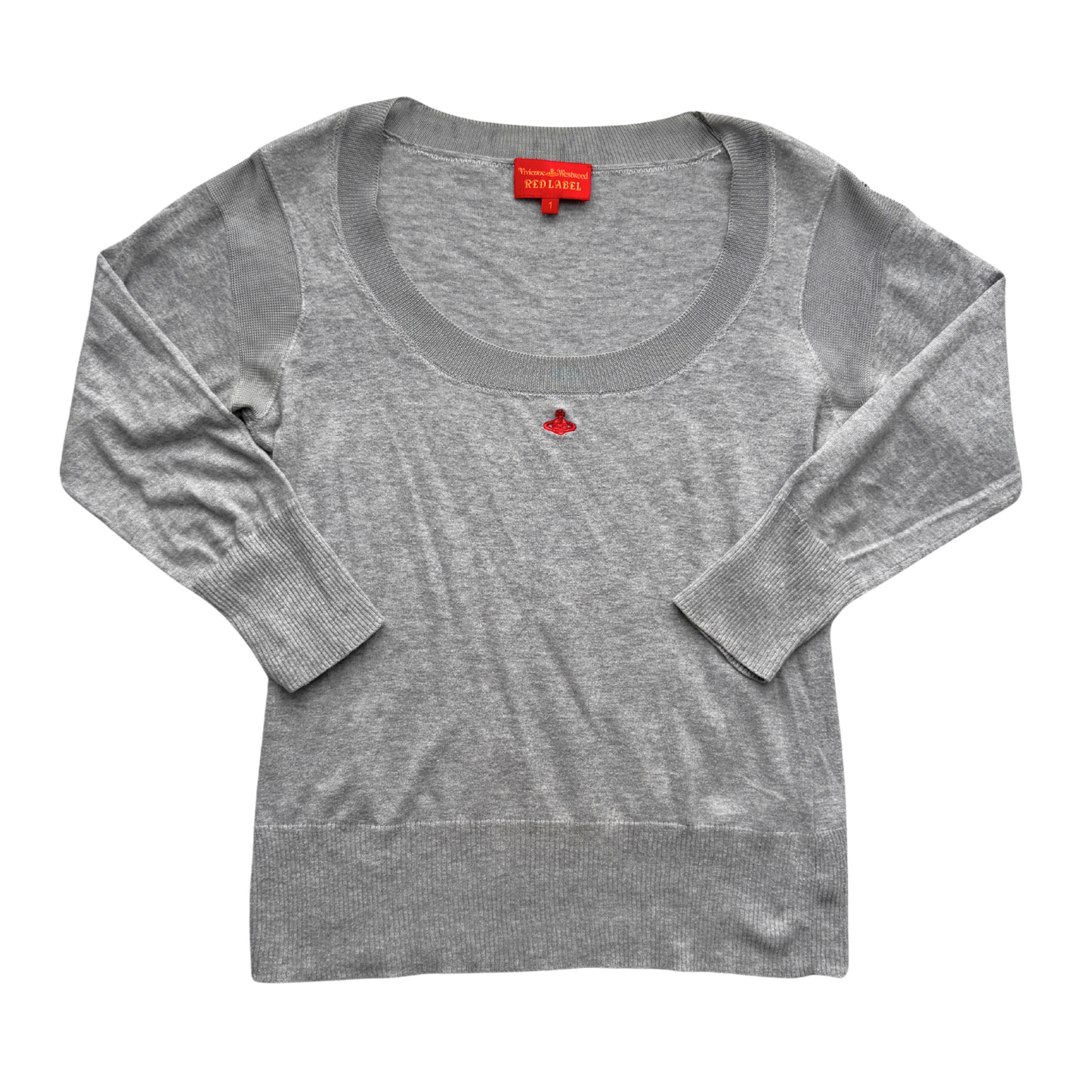 Vivienne Westwood Grey Knit Sweater