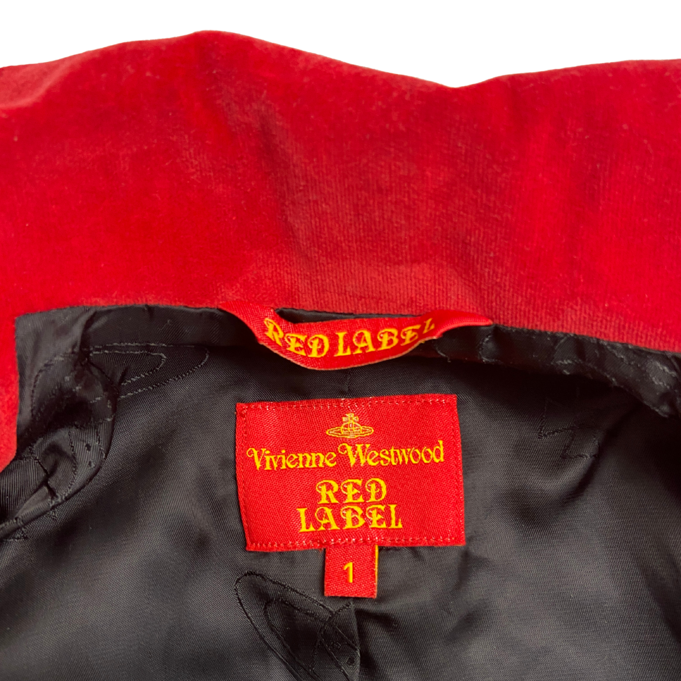 (NFS) Vivienne Westwood Red Label Velvet Love Jacket