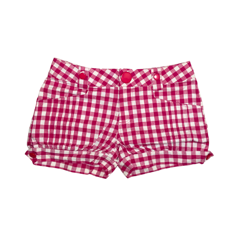 Tralala Gingham Pink Shorts