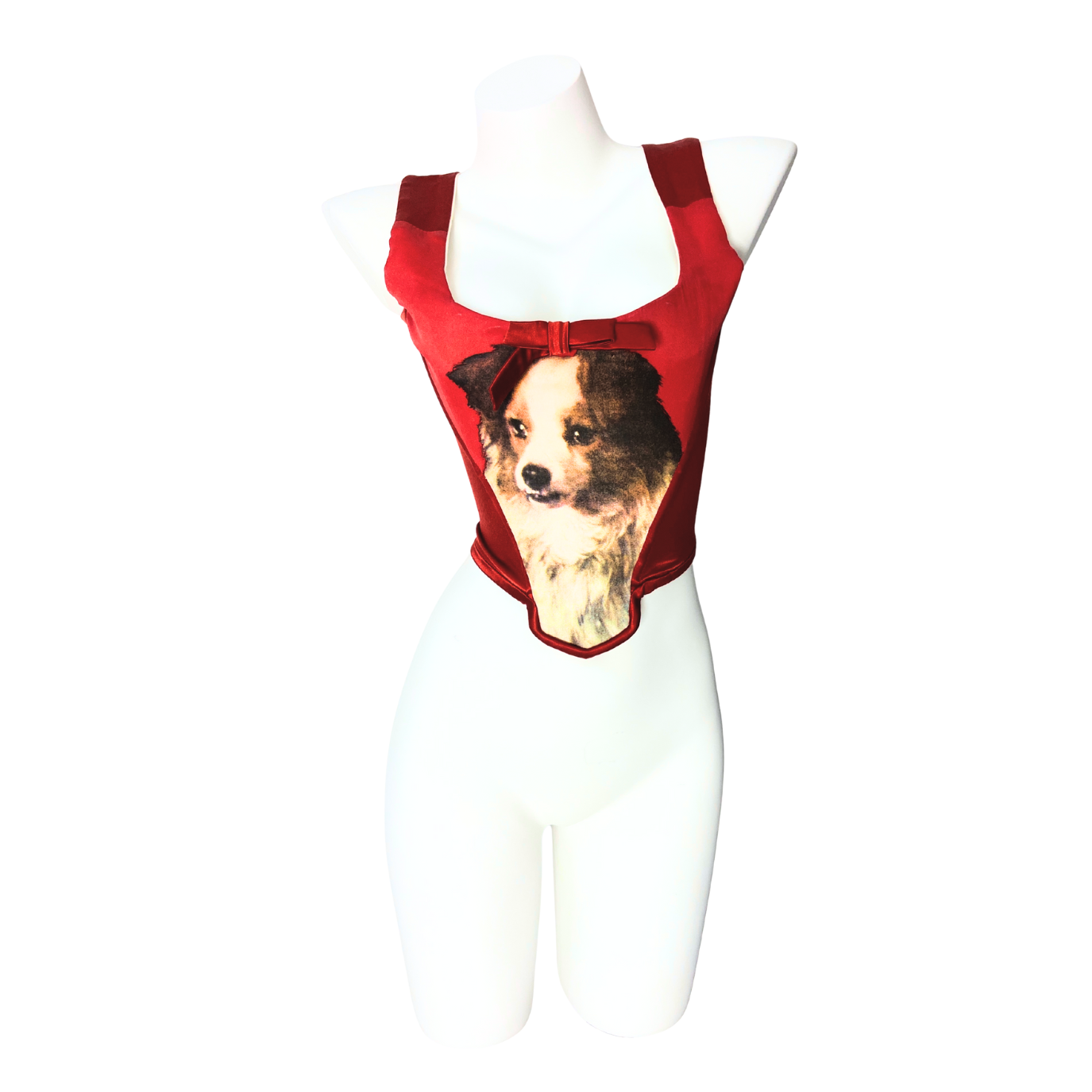 (NFS) Vivienne Westwood Gainsborough Red Collie Corset