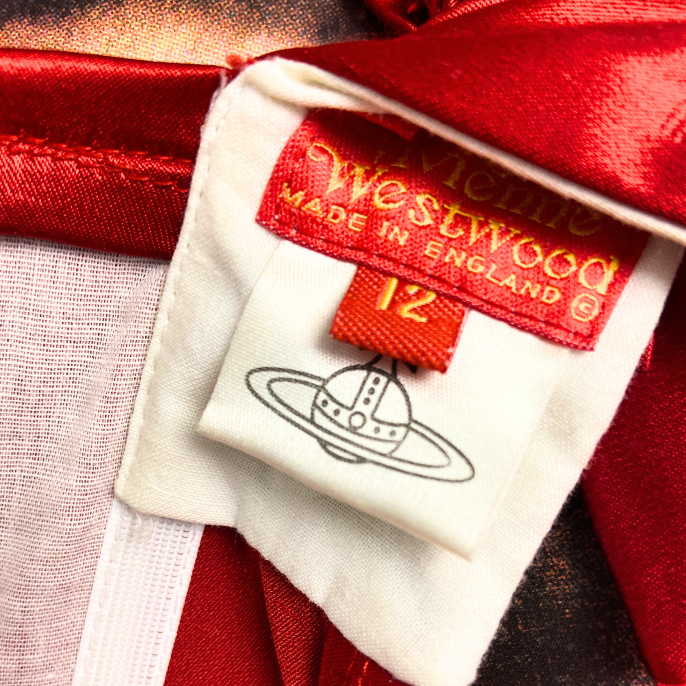 (NFS) Vivienne Westwood Gainsborough Red Collie Corset