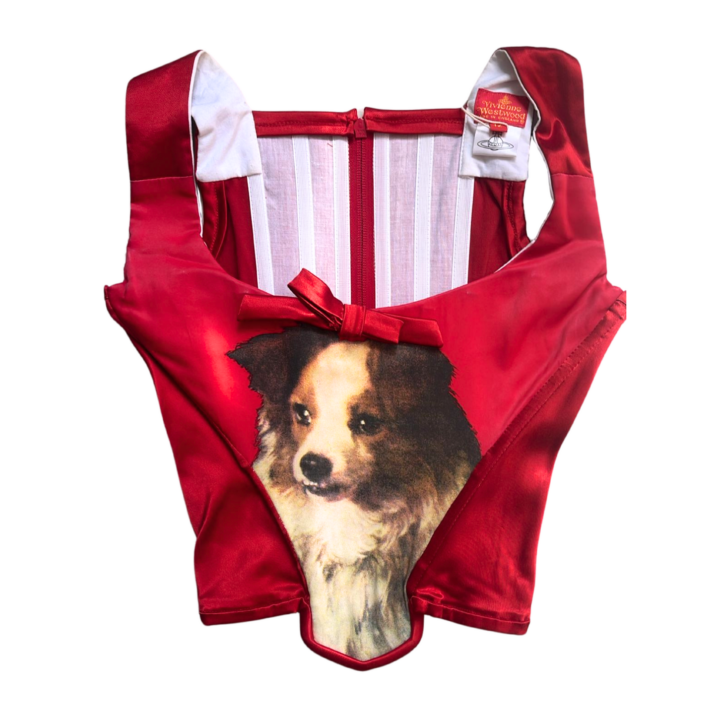 (NFS) Vivienne Westwood Gainsborough Red Collie Corset