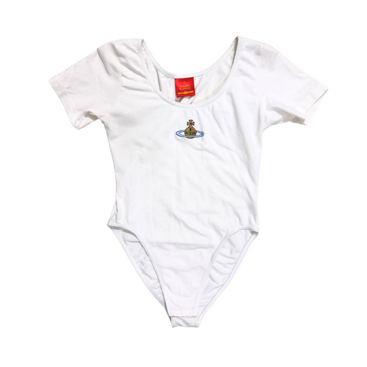 Vivienne Westwood Sock Shop White Orb Bodysuit
