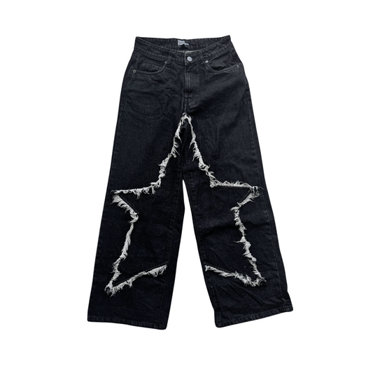 Sixth Dimension Star Denim Pants