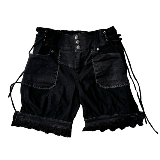 Ozz On Black Shorts
