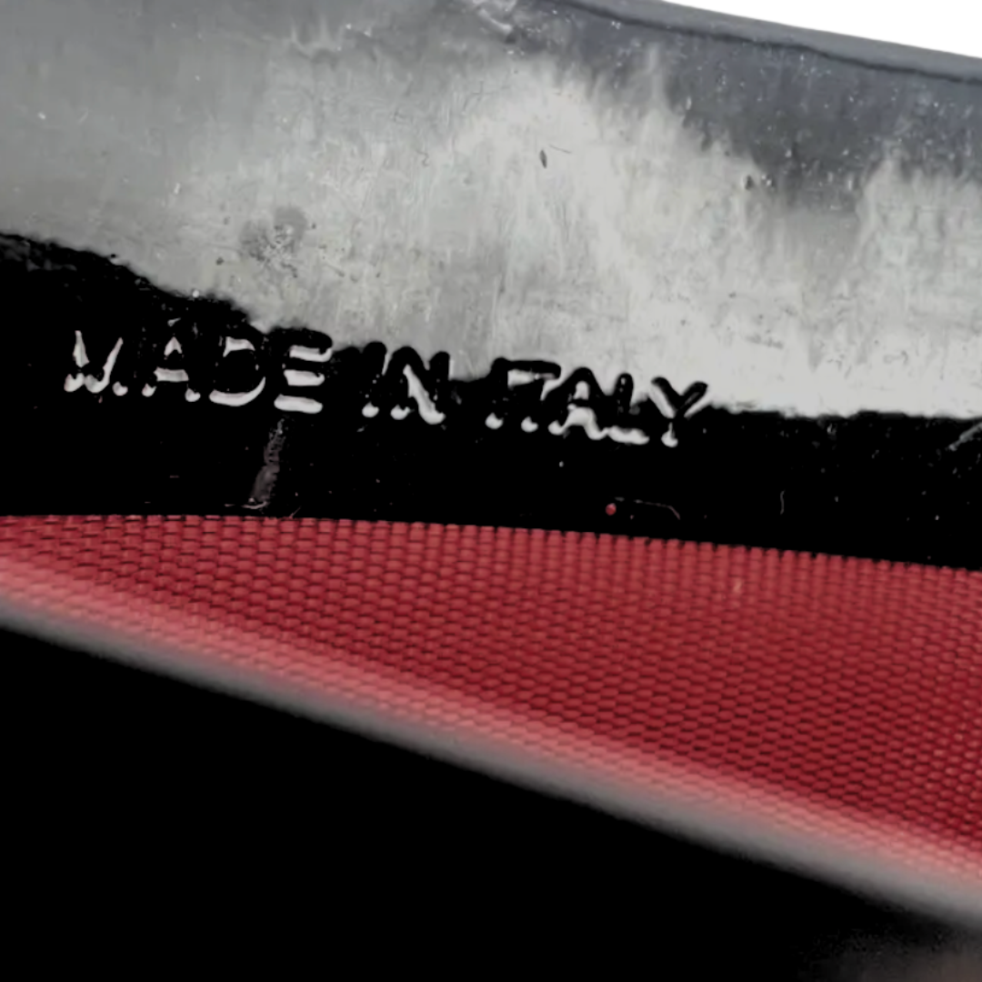 Christian Louboutin Patent Wallet Studded Card Holder