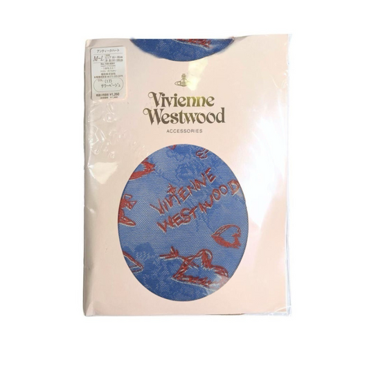 Vivienne Westwood Blue Tattoo Tights