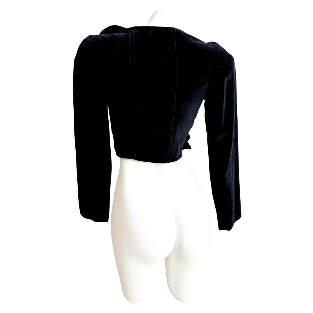 Vivienne Westwood Cropped Velvet Jacket