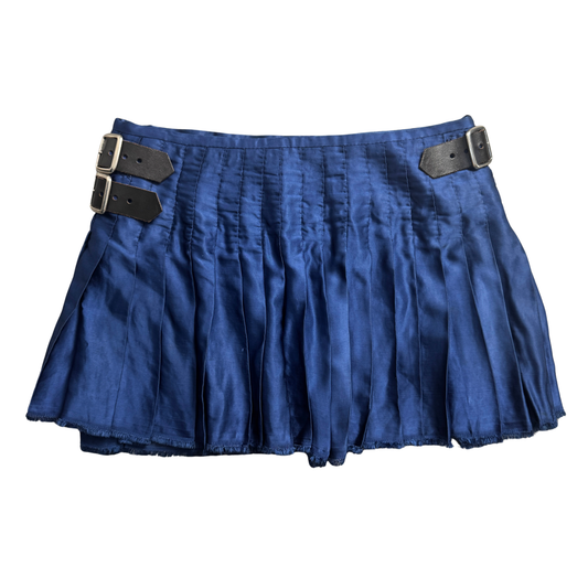 Vivienne Westwood Pleated Blue Skirt