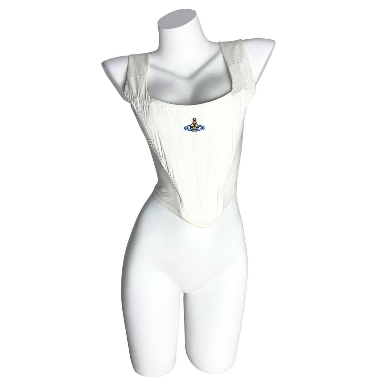 Vivienne Westwood 90's White Orb Corset