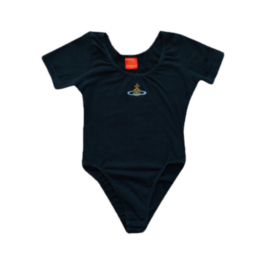 Vivienne Westwood Sock Shop Black Orb Bodysuit