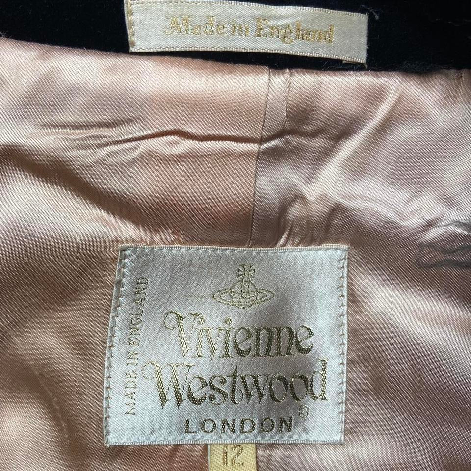 (NFS) Vivienne Westwood Gold Label Made in England Faux Fur Coat