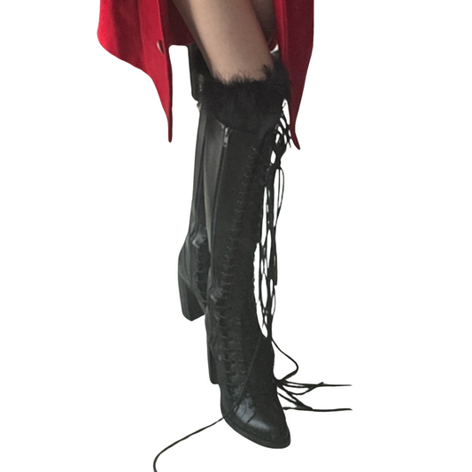 Black Pump Boots